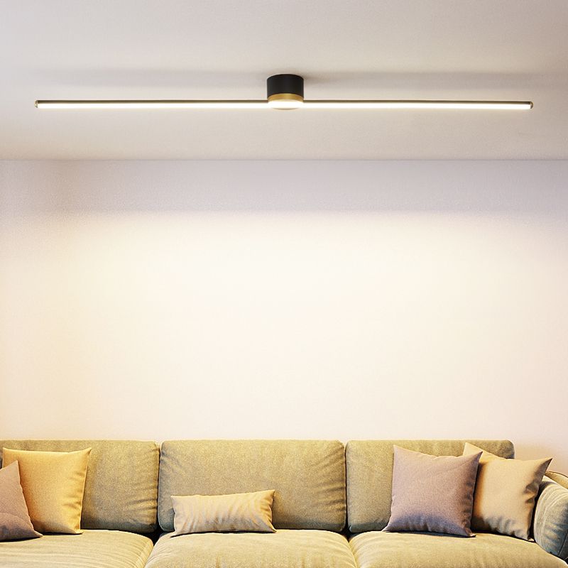 Flush Mount Linear Ceiling Light LineaNova